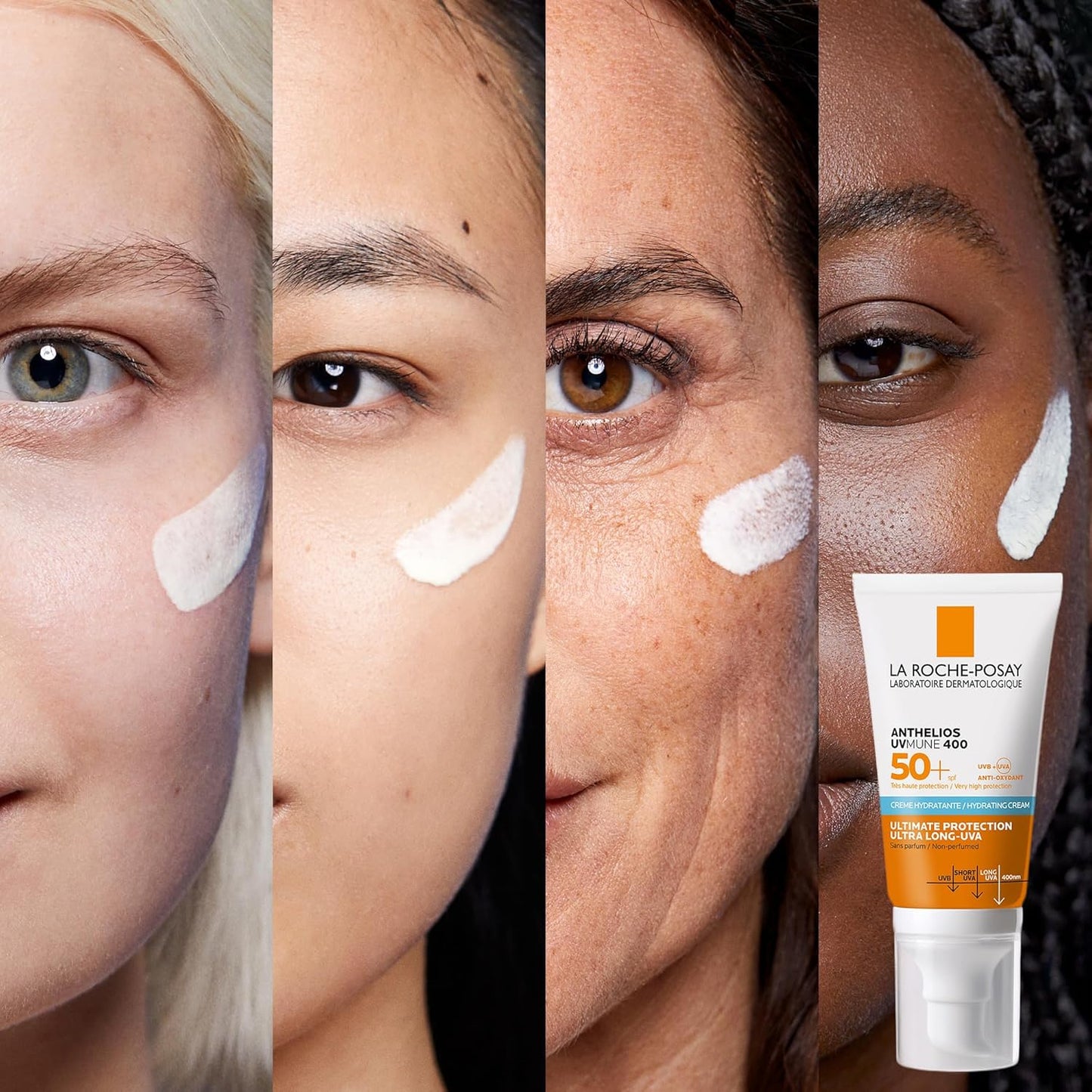 La Roche Posay - Anthelios UVMune 400 Hydrating Cream SPF50+ For Sensitive Skin 50ml