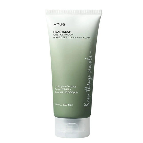 ANUA Heartlleaf QUERCETINOL Pore Deep Cleansing Foam 150mL