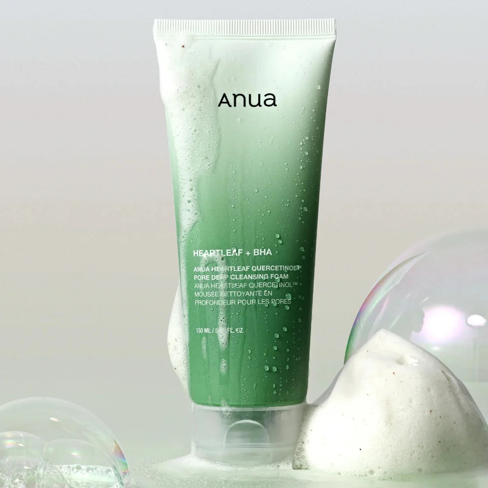 ANUA Heartlleaf QUERCETINOL Pore Deep Cleansing Foam 150mL