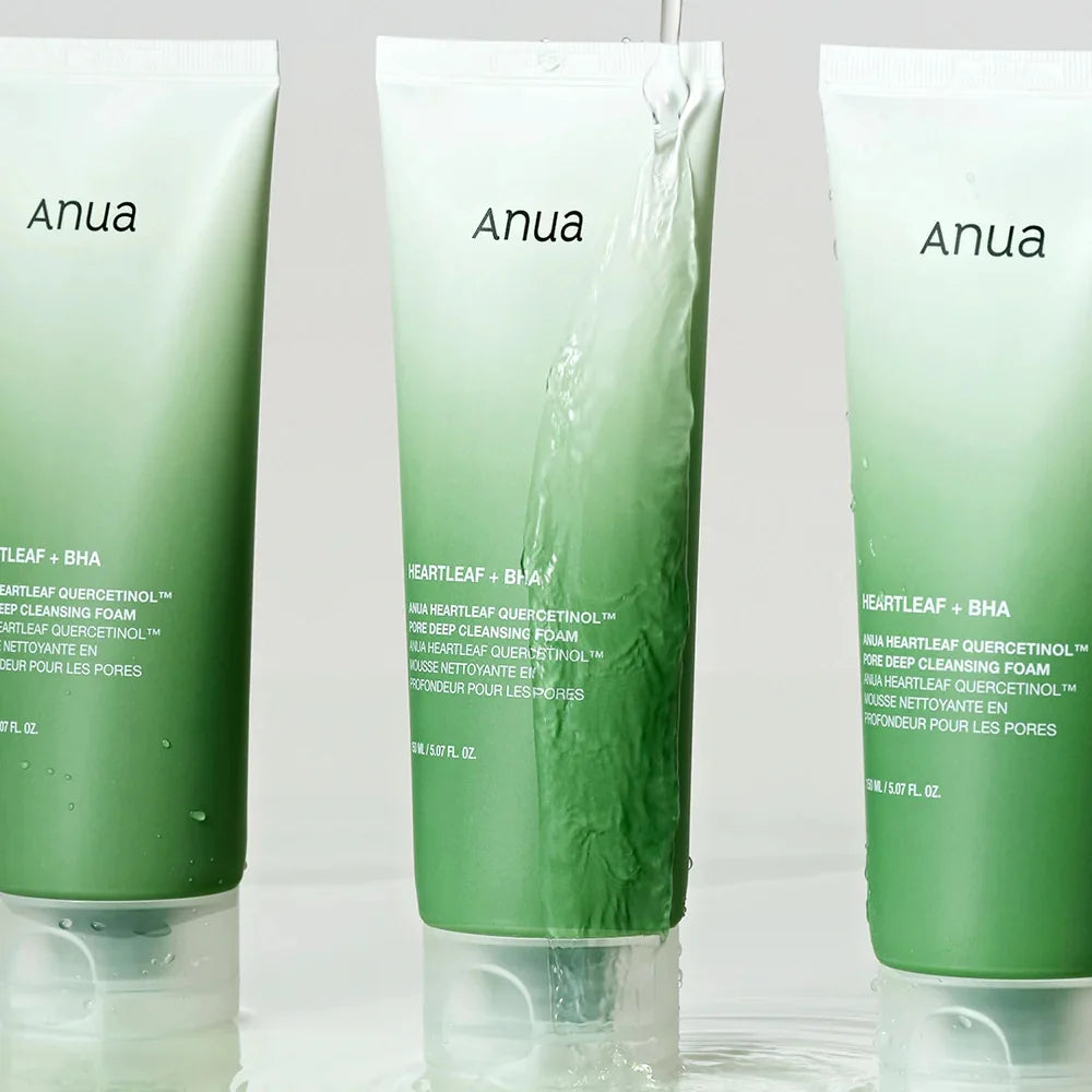 ANUA Heartlleaf QUERCETINOL Pore Deep Cleansing Foam 150mL