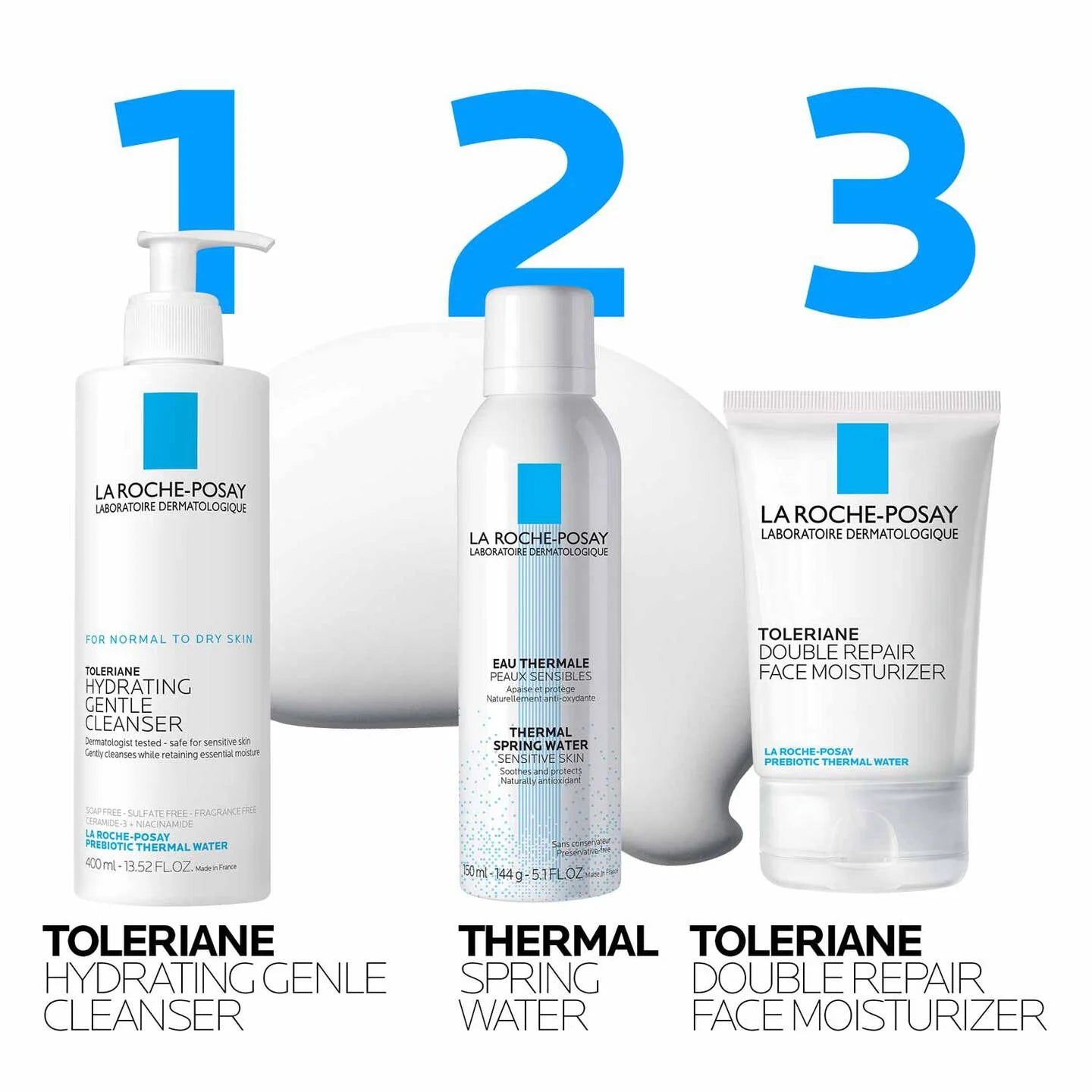 La Roche Posay Toleriane Hydrating Gentle Facial Cleanser 400ml