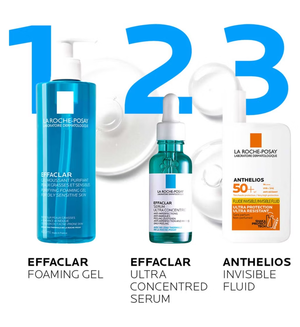 La Roche-Posay Effaclar Salicylic Acid Acne Treatment Serum 30mL