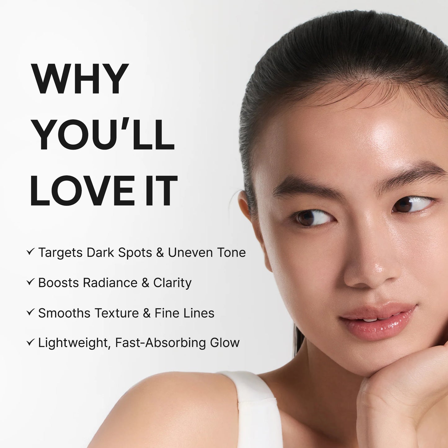 Arencia Vitamin C Booster Shot, Pure Vitamin C + Glutathione for Bright, Healthy Skin Glow 30ml