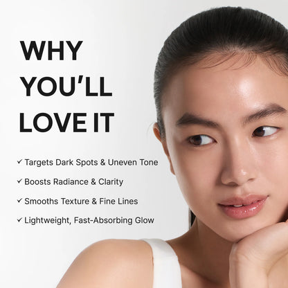 Arencia Vitamin C Booster Shot, Pure Vitamin C + Glutathione for Bright, Healthy Skin Glow 30ml