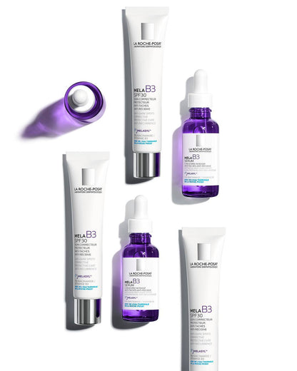 La Roche Mela B3 Dark Spot Serum & Mela B3 UV Daily Moisturizer With SPF 30