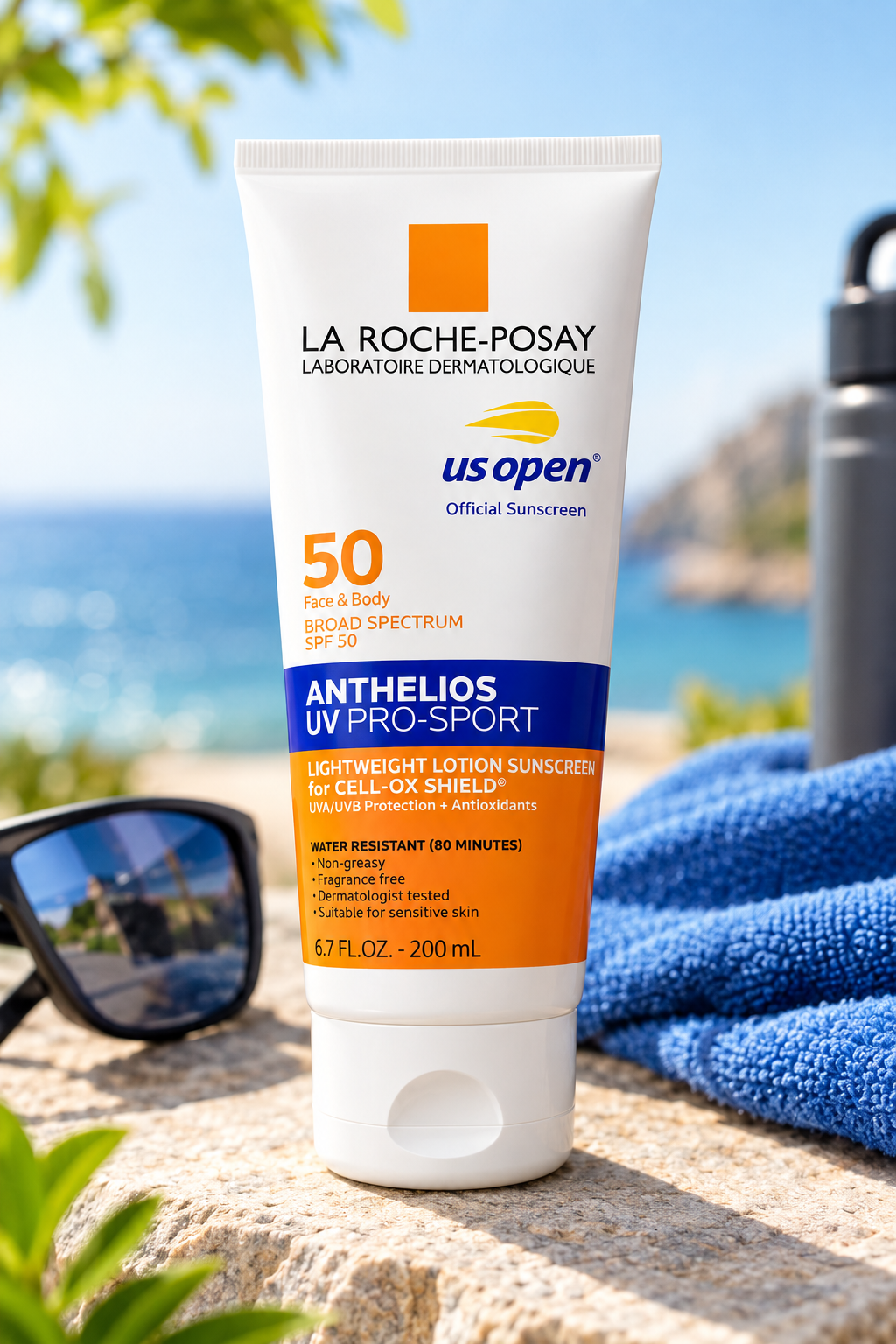 La Roche Posay - Anthelios UV Pro Sport US open Official Sunscreen SPF 50 200ml