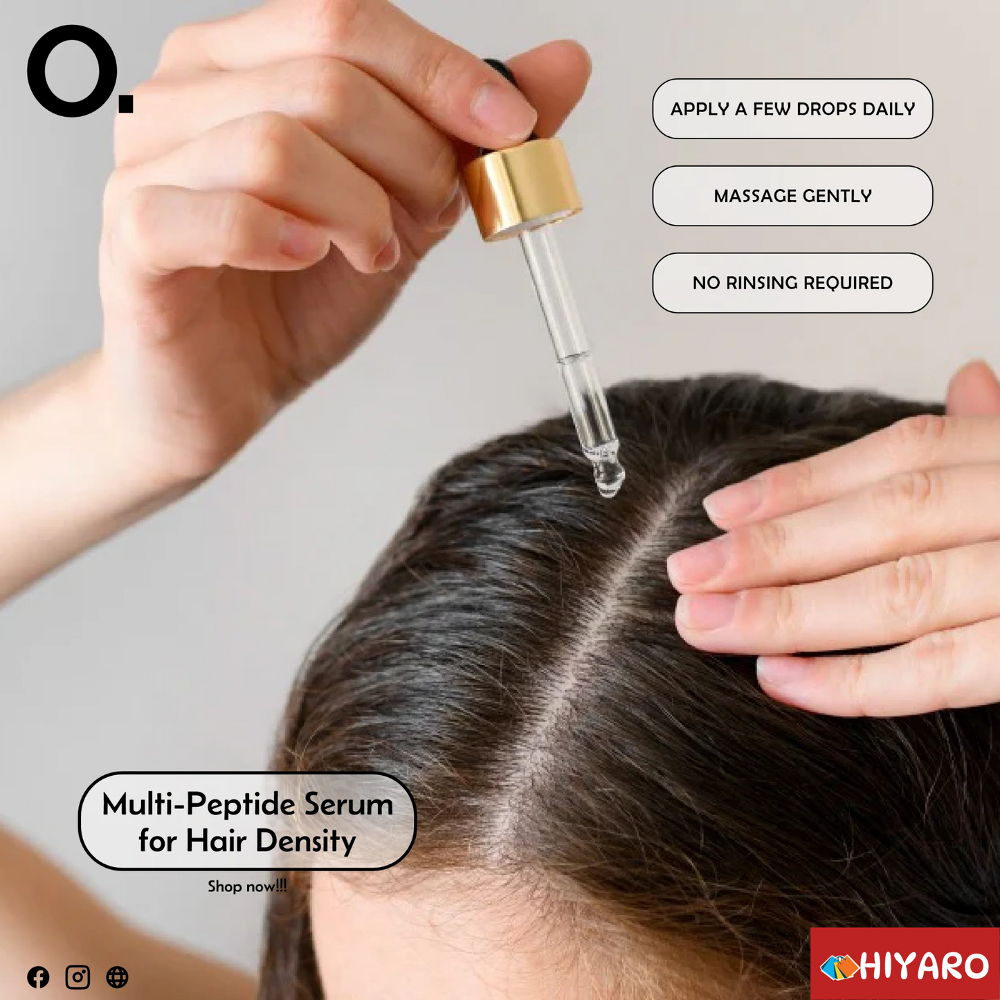 THE ORDINARY MULTI-PEPTIDE SERUM FOR HAIR DENSITY 60ML -Canada 🇨🇦