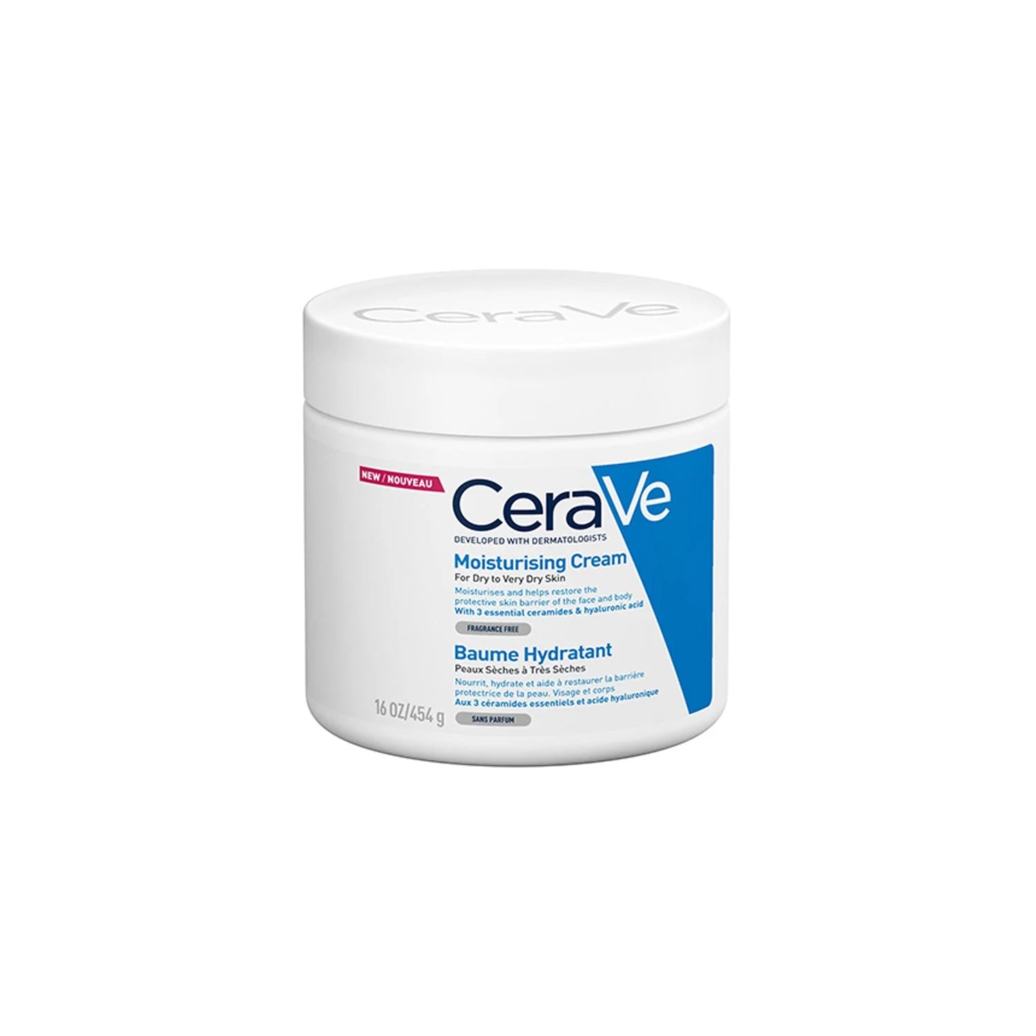 CeraVe Moisturizing Cream Dry to Very Dry Skin 454g