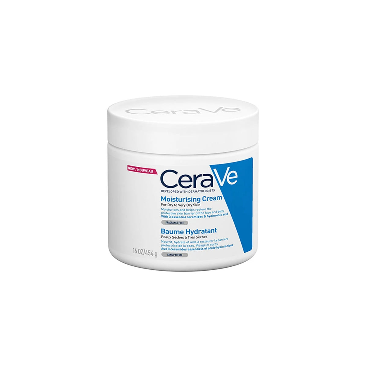 CeraVe Moisturizing Cream Dry to Very Dry Skin 454g