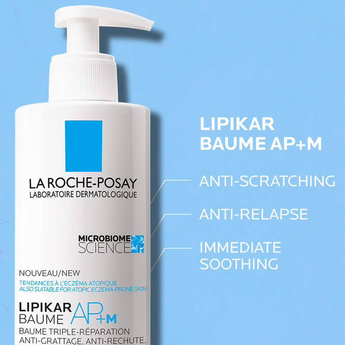 La Roche-Posay Lipikar Balm AP+M Moisturiser For Dry Skin 400ml
