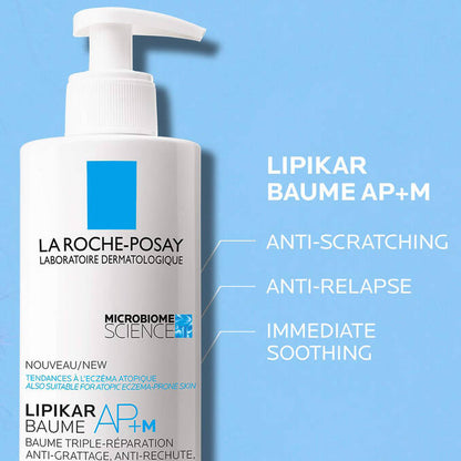 La Roche-Posay Lipikar Balm AP+M Moisturiser For Dry Skin 400ml