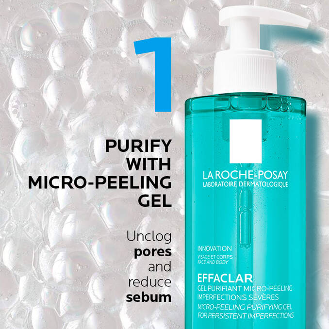 La Roche-Posay Effaclar Micro-Peeling Purifying Gel 400ml