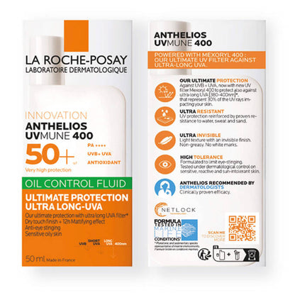 La Roche Posay Anthelios UVMune 400 Oil Control Invisible Fluid 50ml