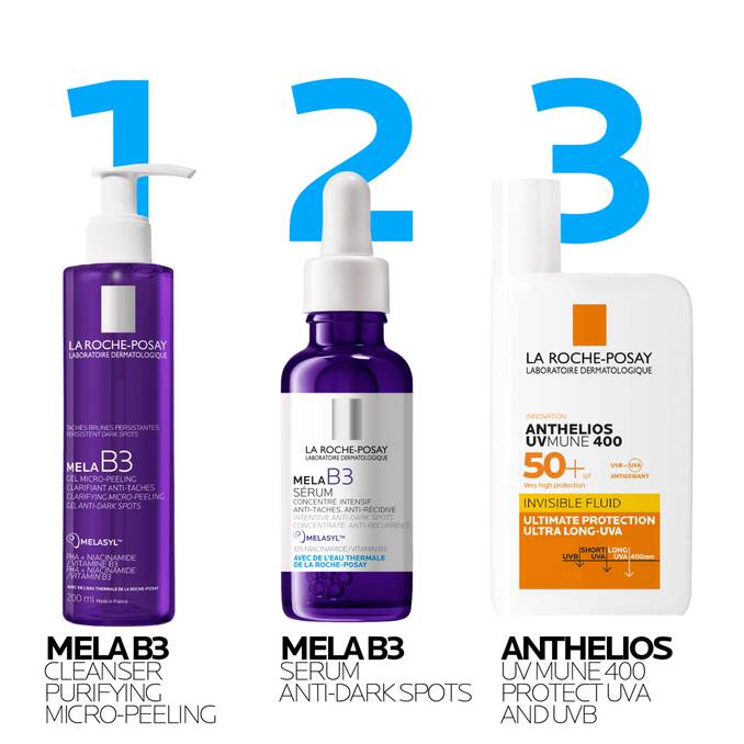 La Roche Posay Mela B3 GEL MICRO-PEELING Cleanser for Dark Spots 200ml