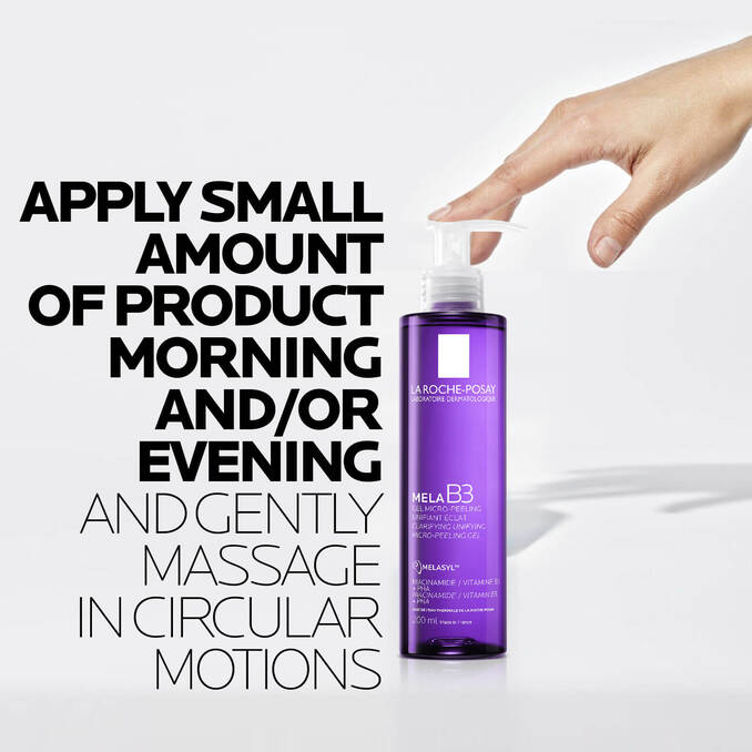 La Roche Posay Mela B3 GEL MICRO-PEELING Cleanser for Dark Spots 200ml