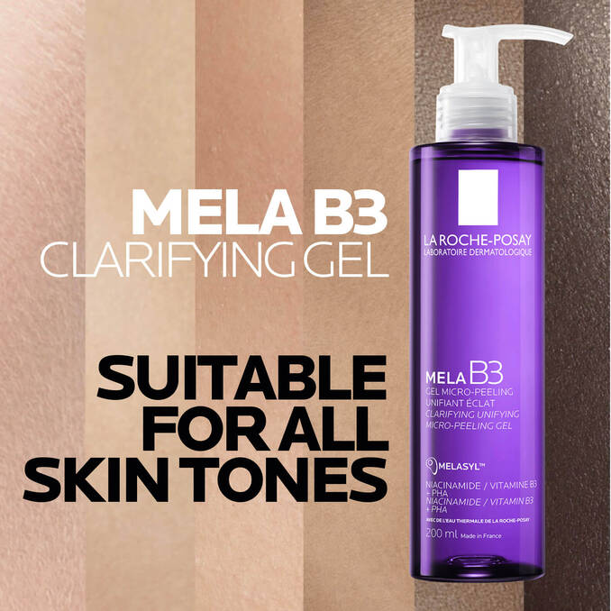La Roche Posay Mela B3 GEL MICRO-PEELING Cleanser for Dark Spots 200ml