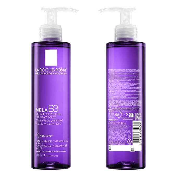 La Roche Posay Mela B3 GEL MICRO-PEELING Cleanser for Dark Spots 200ml