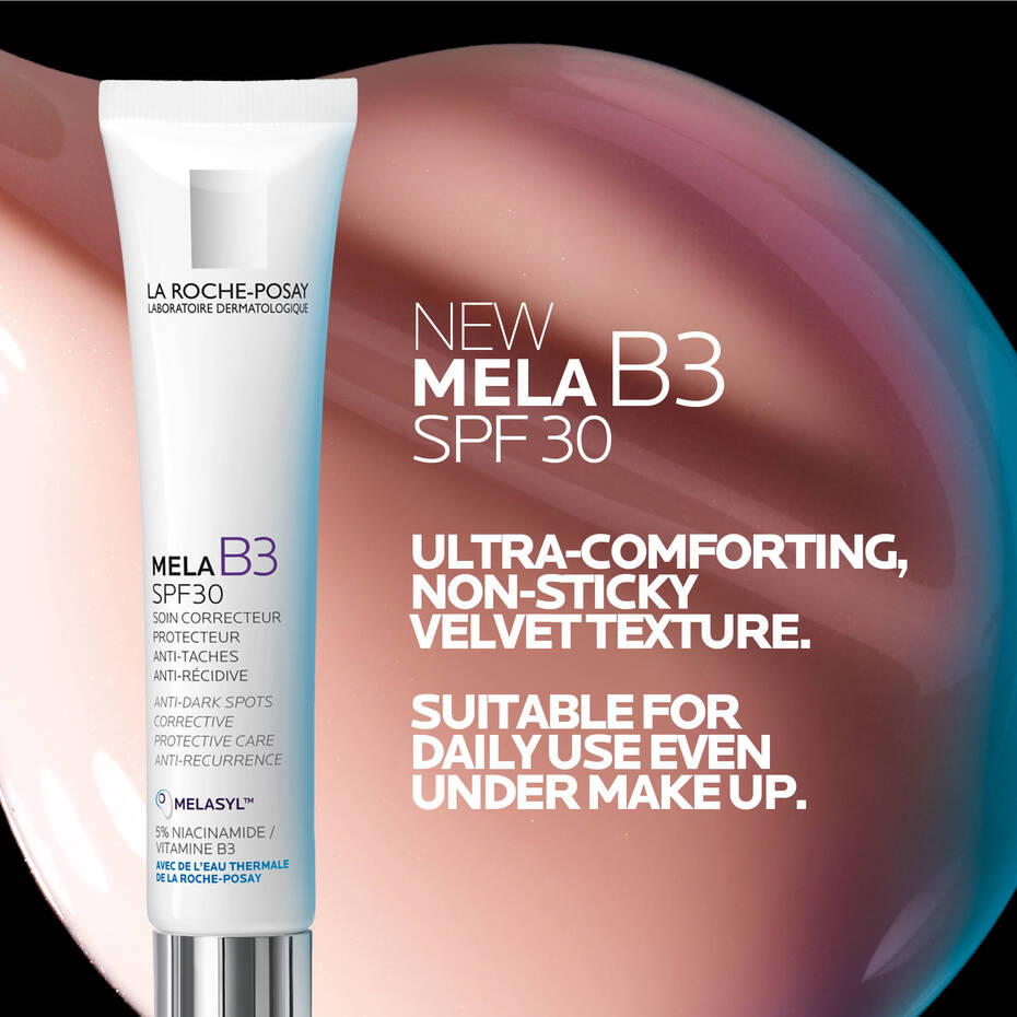 La Roche Mela B3 Dark Spot Serum & Mela B3 UV Daily Moisturizer With SPF 30