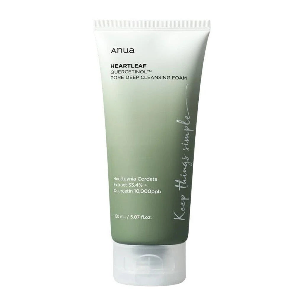 ANUA Heartlleaf QUERCETINOL Pore Deep Cleansing Foam 150mL