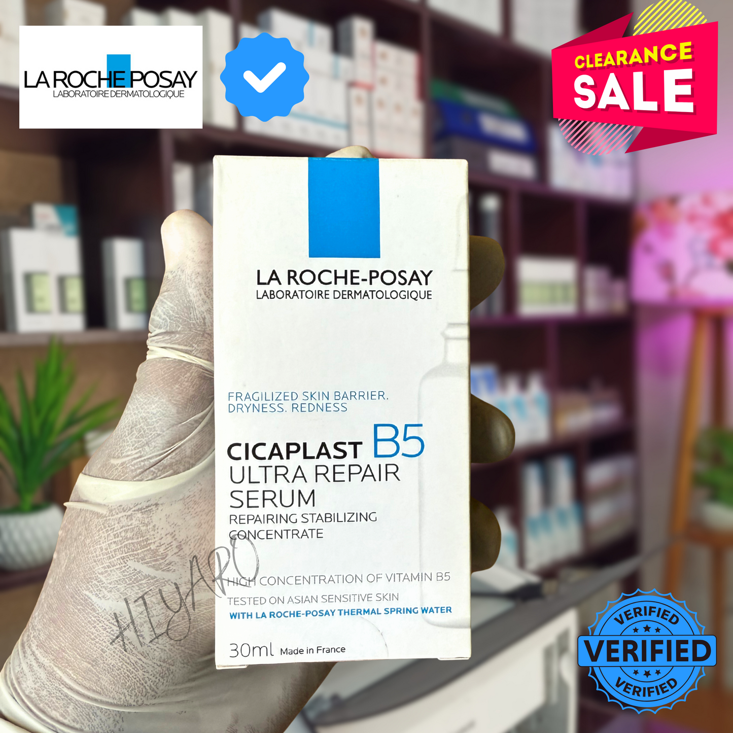 La Roche-Posay Cicaplast B5 Ultra Repair Serum for Dry Skin 30mL