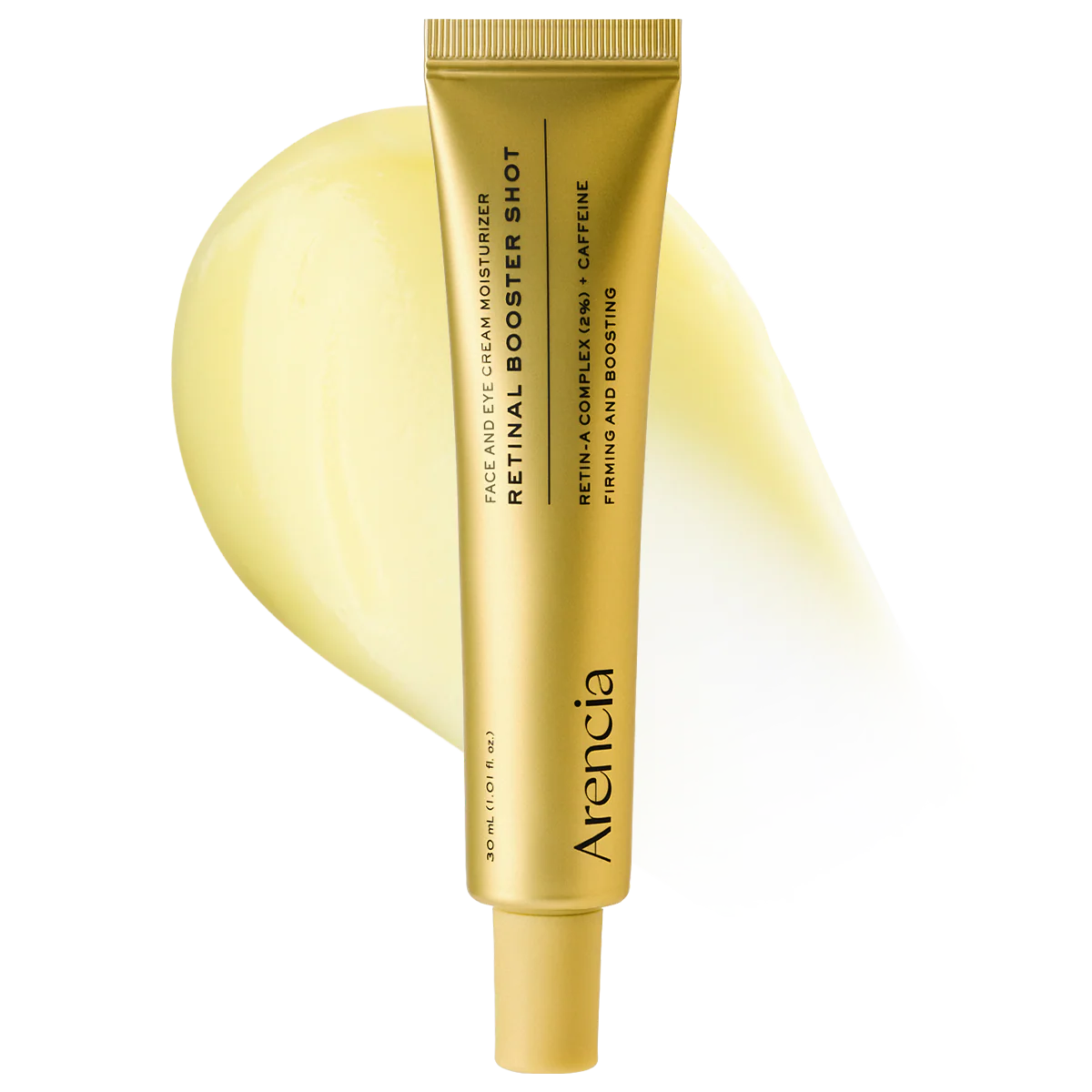 Arencia Retinal Booster Shot, Advanced Retinal & Caffeine Formula for Firm, Pore-Refined Skin 30ml