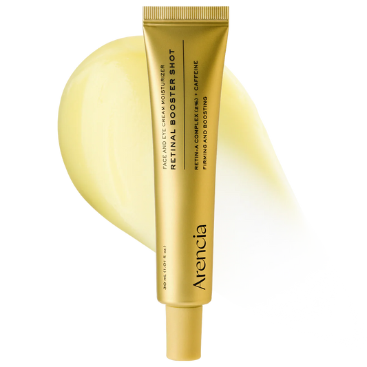 Arencia Retinal Booster Shot, Advanced Retinal & Caffeine Formula for Firm, Pore-Refined Skin 30ml