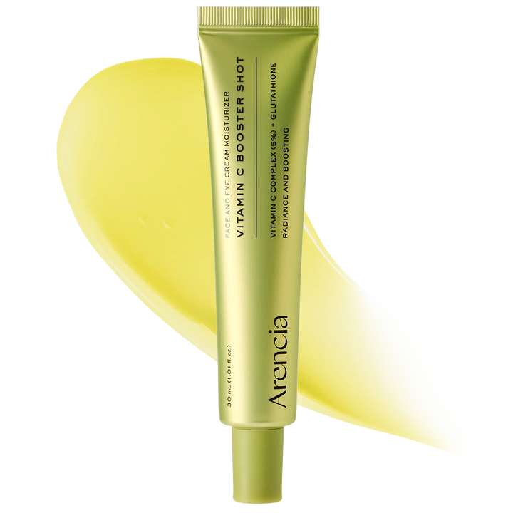 Arencia Vitamin C Booster Shot, Pure Vitamin C + Glutathione for Bright, Healthy Skin Glow 30ml