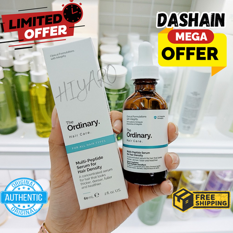 THE ORDINARY MULTI-PEPTIDE SERUM FOR HAIR DENSITY 60ML -Canada 🇨🇦