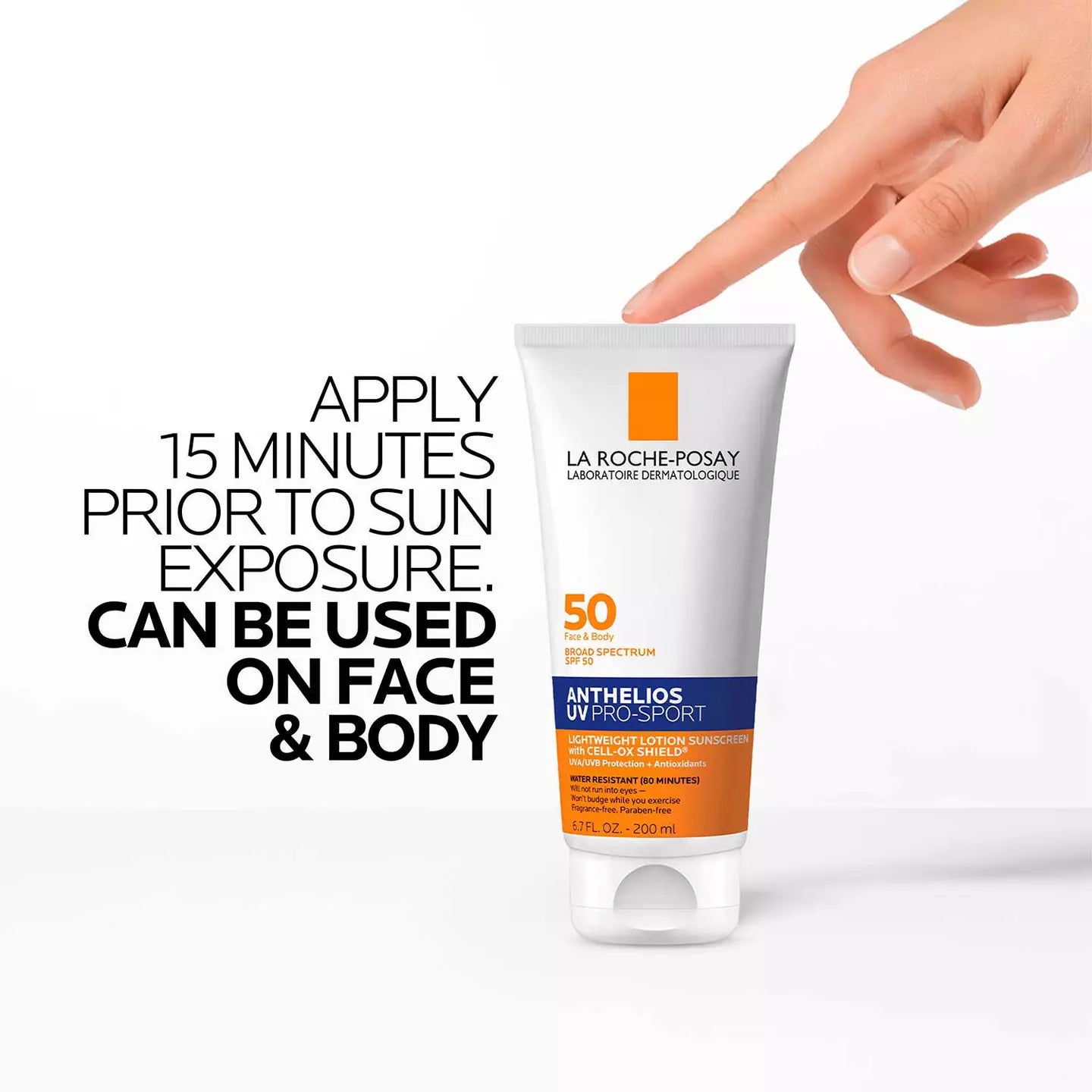 La Roche Posay - Anthelios UV Pro Sport US open Official Sunscreen SPF 50 200ml