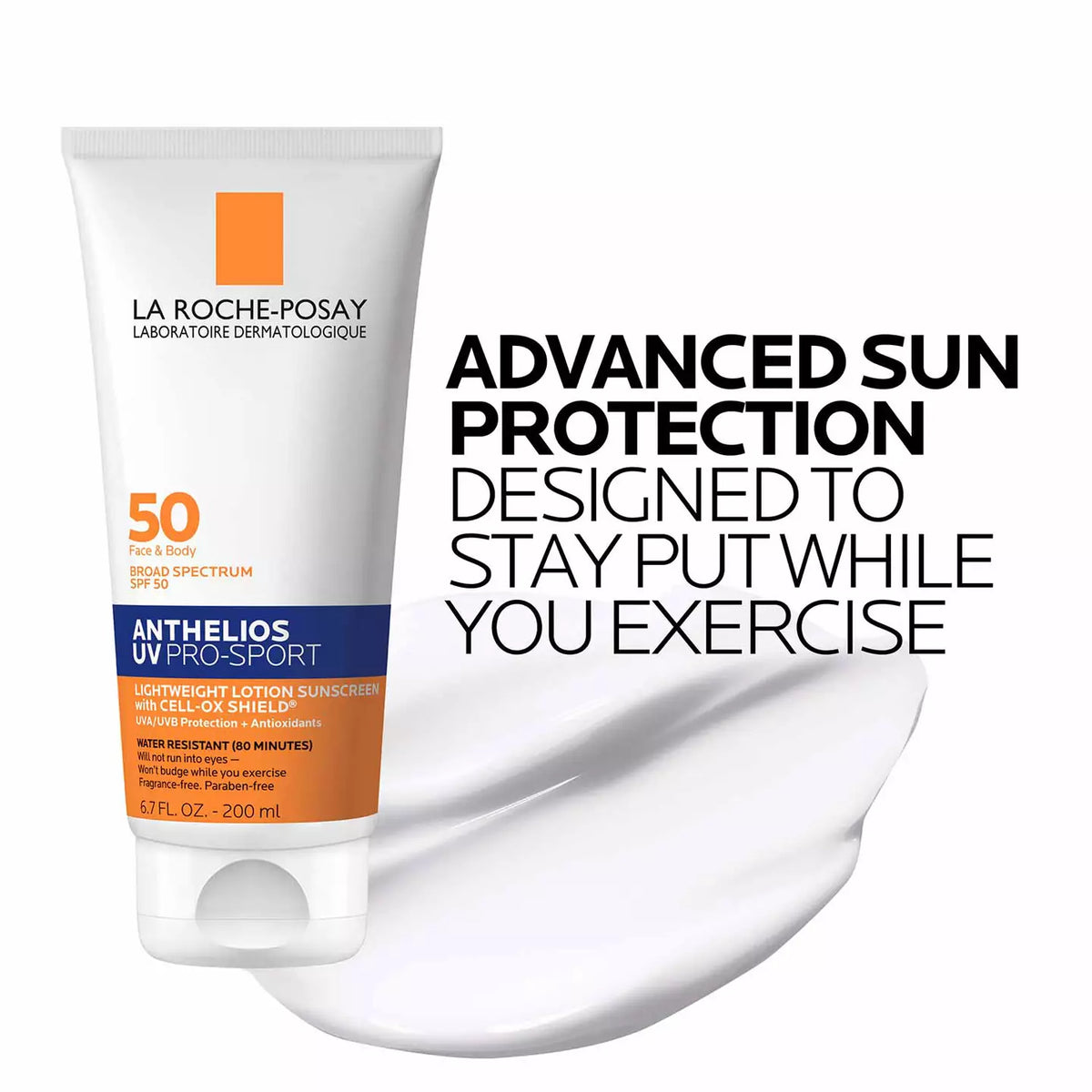 La Roche Posay - Anthelios UV Pro Sport US open Official Sunscreen SPF 50 200ml