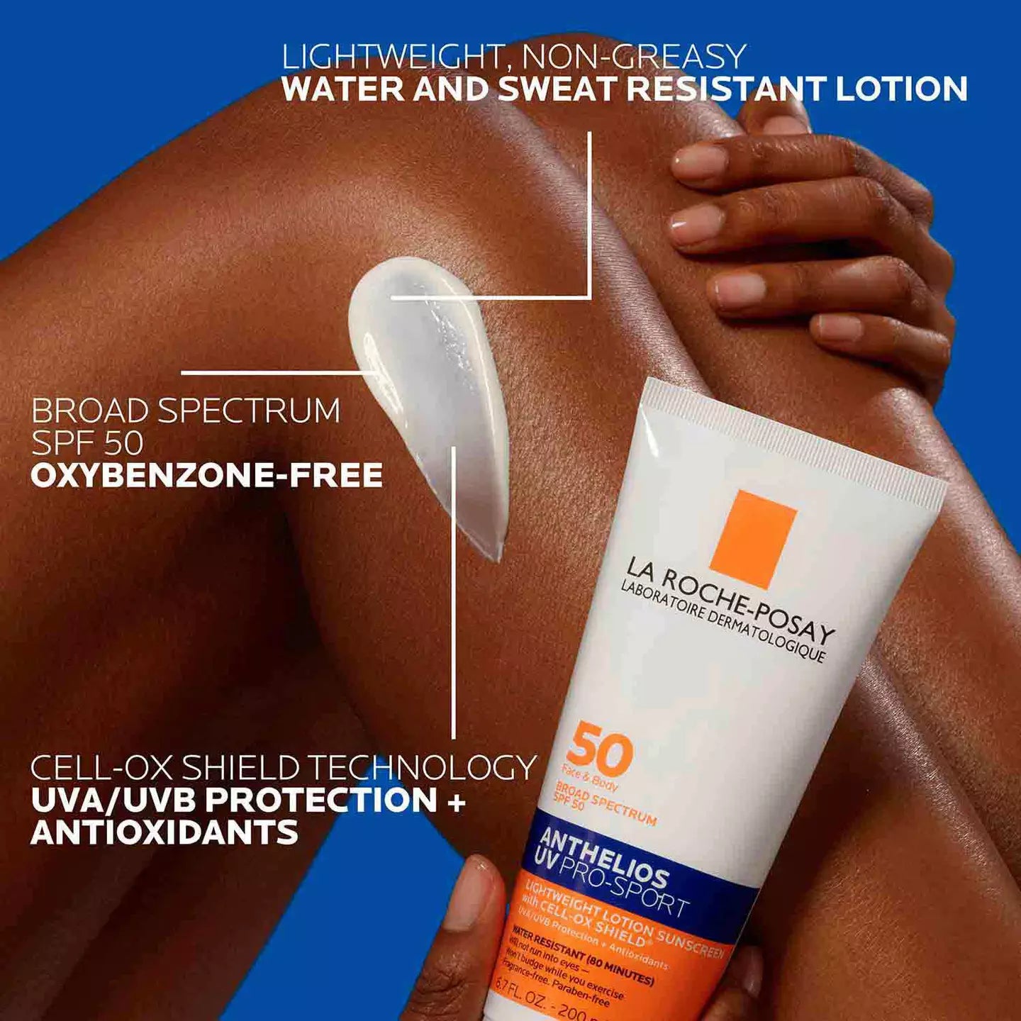 La Roche Posay - Anthelios UV Pro Sport US open Official Sunscreen SPF 50 200ml