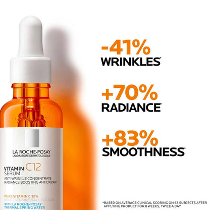 La Roche Posay Pure Vitamin C 12 Serum 30mL - France Variant 🇫🇷