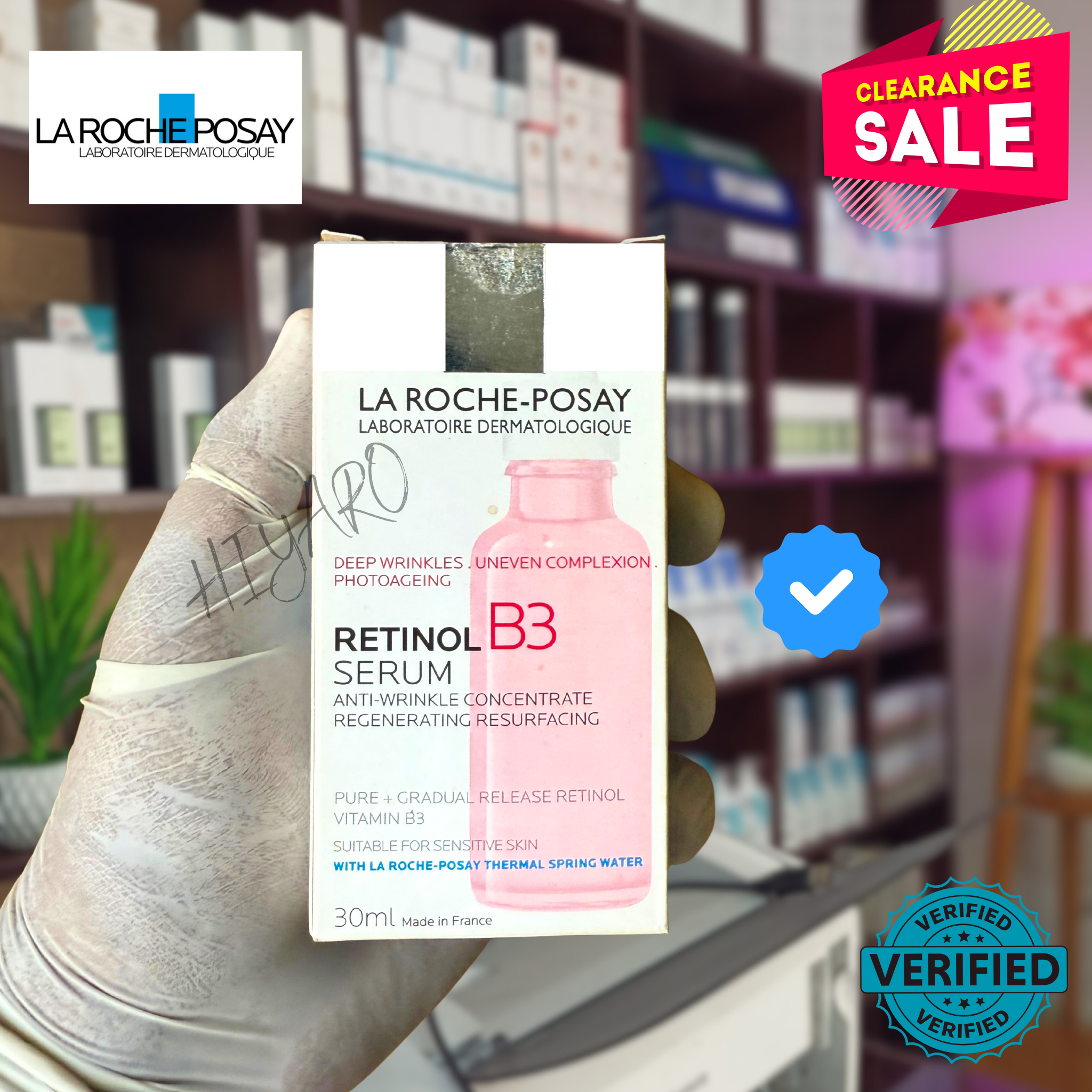 La Roche Posay - Retinol B3 Pure Retinol Serum (30mL)