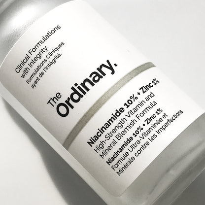 The Ordinary Niacinamide 10%+ Zinc 1% Serum 30mL - Made in Canada