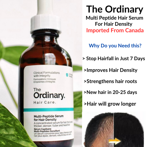 THE ORDINARY MULTI-PEPTIDE SERUM FOR HAIR DENSITY 60ML -Canada 🇨🇦
