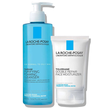 La Roche Posay Toleriane Cleanser & Face Moisturizer
