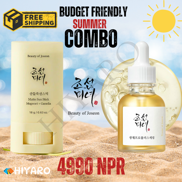 Glow & Go: Summer Shield Combo by Joseon of Beauty