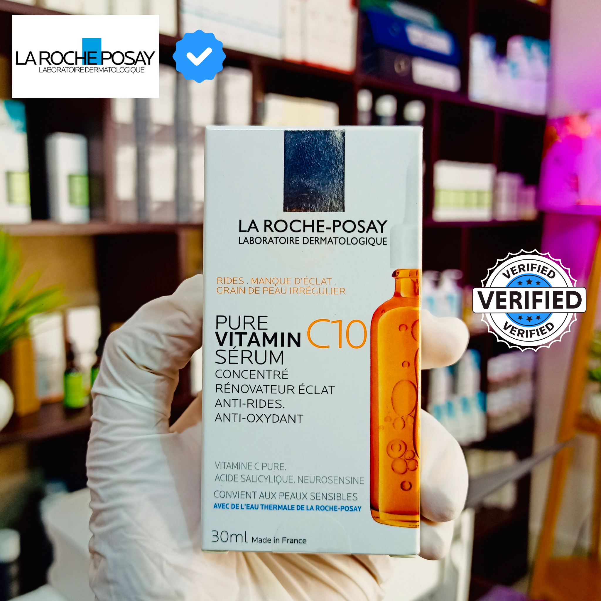 La Roche Posay Pure Vitamin C 10 Serum 30mL - France Variant 🇫🇷