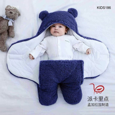 Baby Sleeping Bag Winter Newborn Swaddle Blanket (0-12 months)