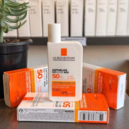 La Roche Posay Anthelios UVMune 400 Invisible Fluid Spf50+ Sun Cream For Sensitive Skin 50ml