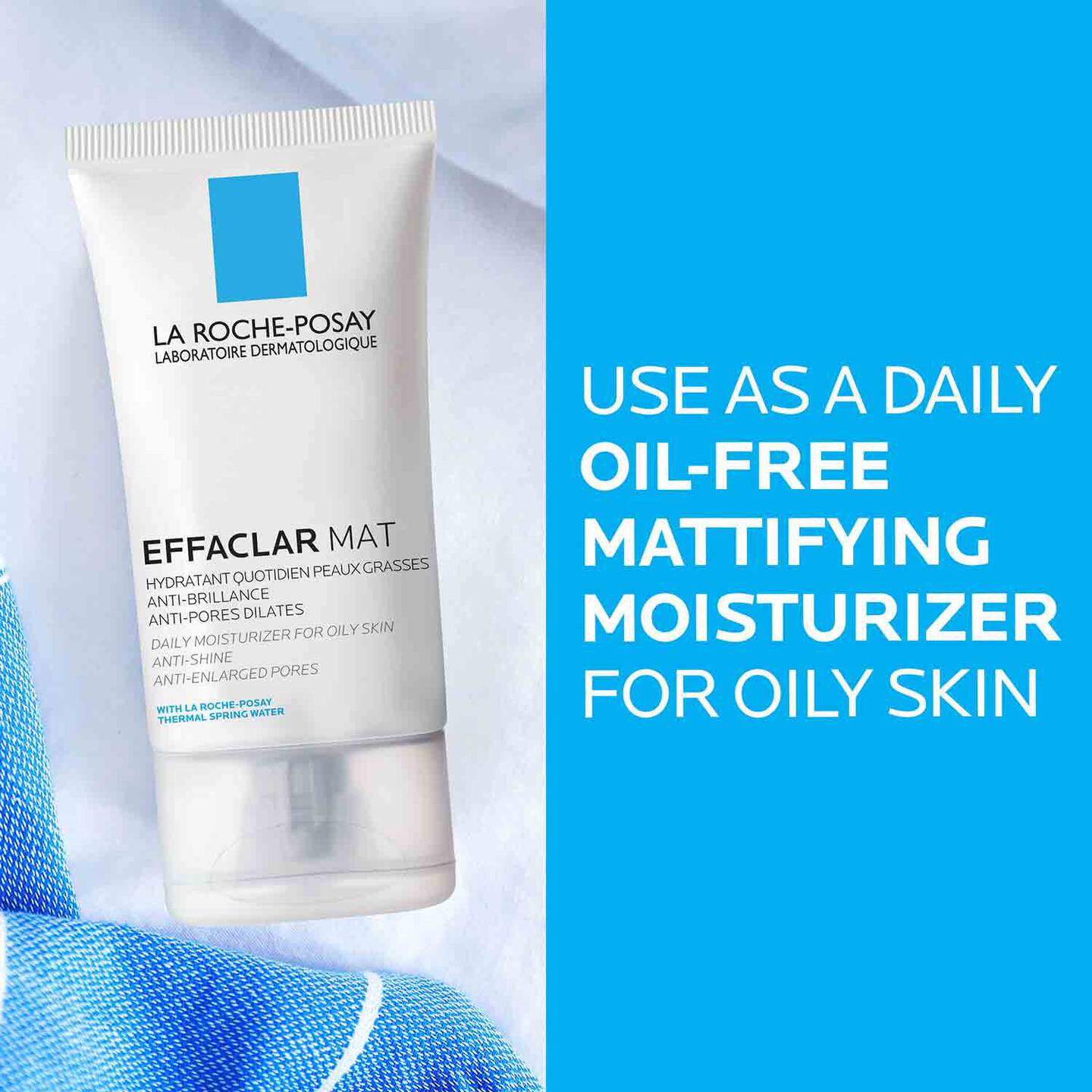 La Roche Posay Effaclar Mat Mattifying Face Moisturizer for Oily Skin 40ml