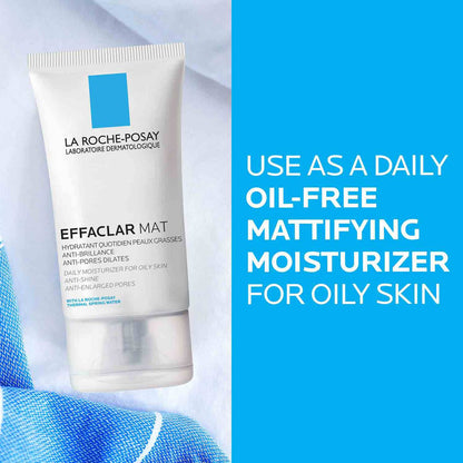 La Roche Posay Effaclar Mat Mattifying Face Moisturizer for Oily Skin 40ml