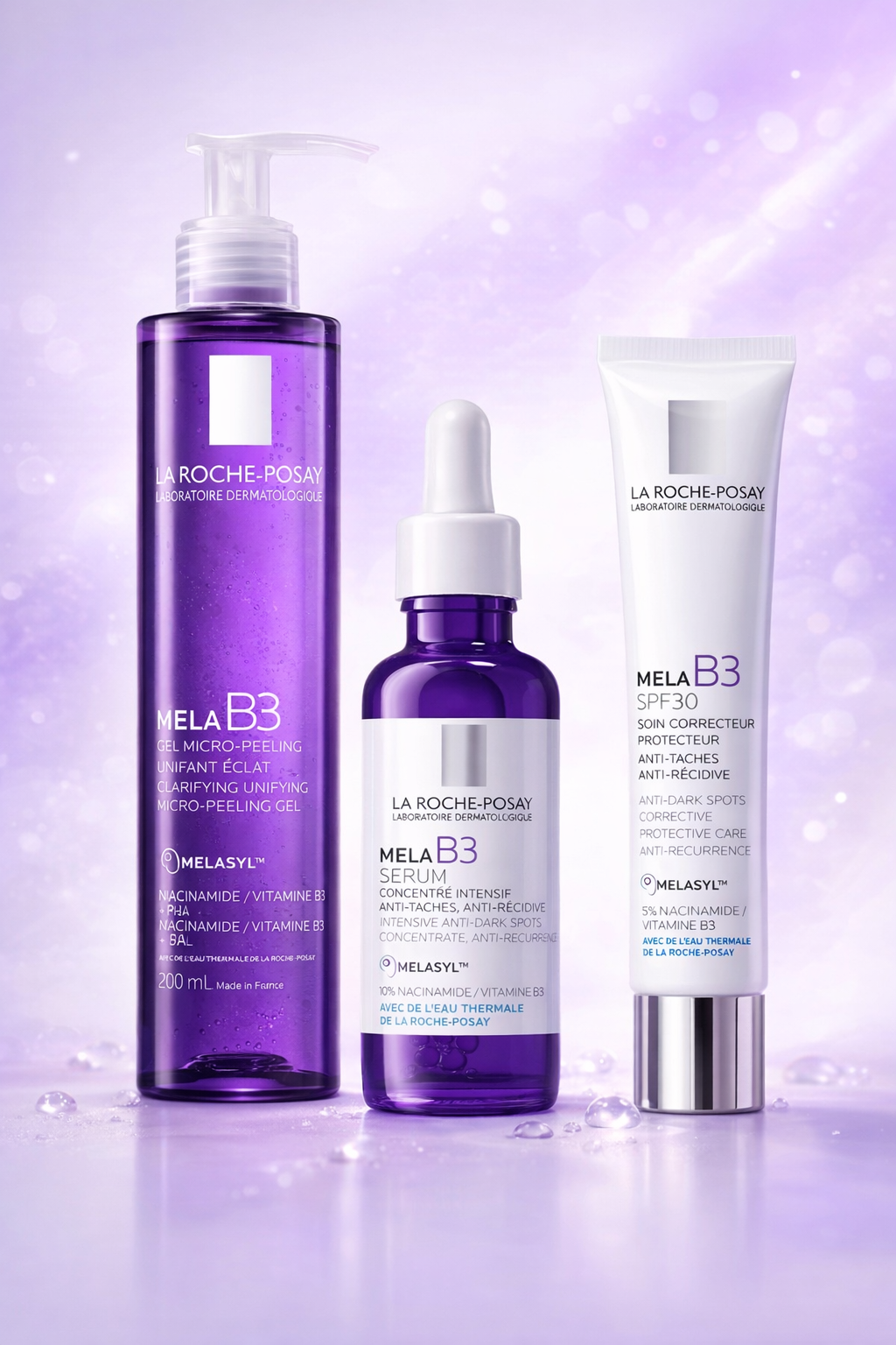 La Roche Posay Mela B3 Dark Spot Routine Set