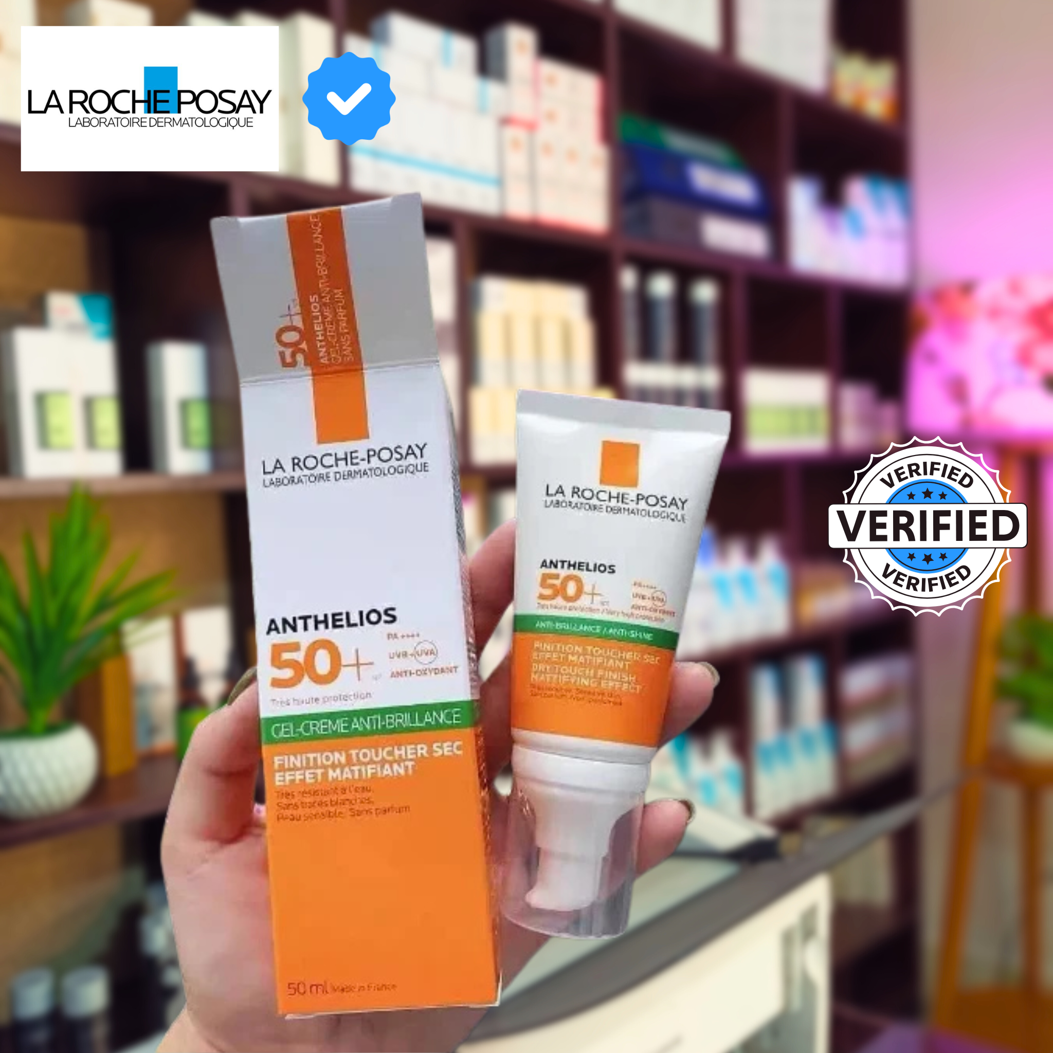 La Roche Posay Anthelios UVmune400 Oil Control Gel Cream SPF50+ 50ml